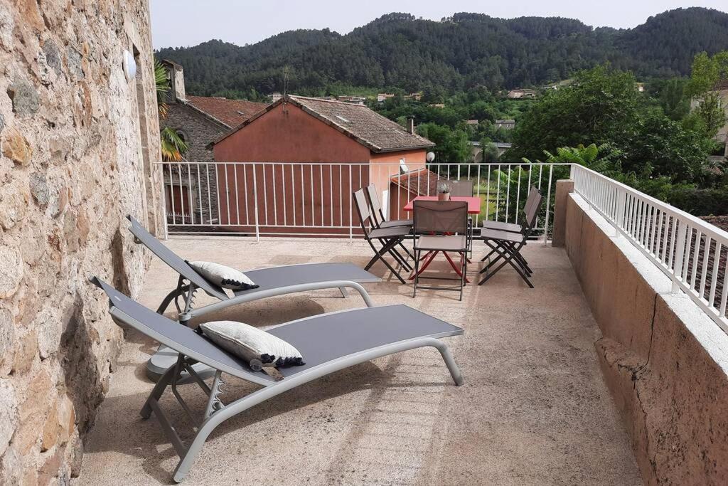 Saint Fortunat Sur Eyrieux : Gite 4 A 6 Personnes 外观 照片